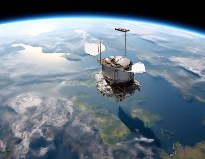 climate monitoring via space satellites